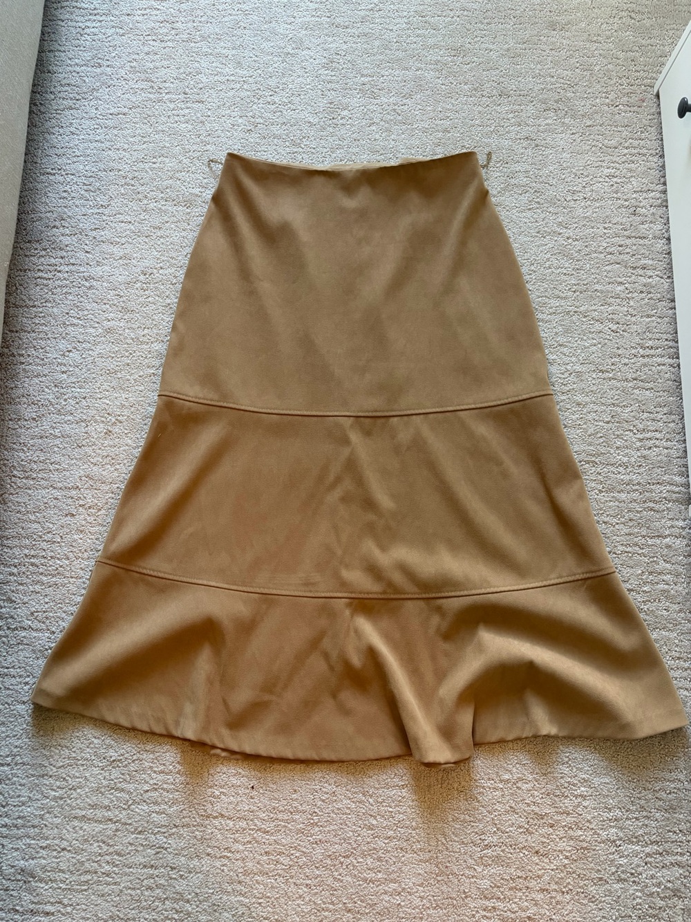 Laura Scott Tiered Mermaid Midi Skirt